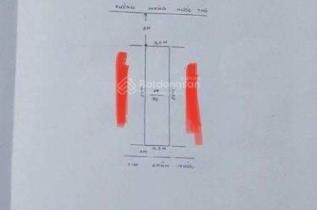 BÁN ĐẤT MẶT ĐƯỜNG MÁNG NƯỚC, CÁI TẮT, AN ĐỒNG
