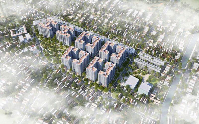 Khu Nhà Ở Xã Hội Tổng Kho 3 Lạc Viên