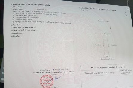 CHÀO BÁN LÔ ĐẤT GIÁ CỰC MỀM TẠI ĐƯỜNG MÁNG NƯỚC, VĨNH KHÊ AN ĐỒNG