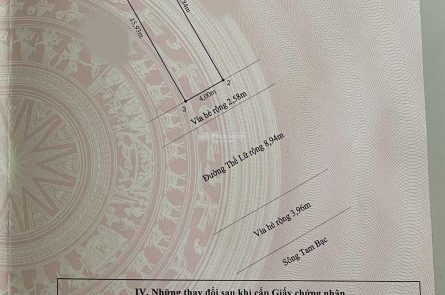 BÁN LÔ ĐẤT MẶT PHỐ ĐI BỘ THẾ LỮ VUÔNG ĐÉT KHÔNG LỖI