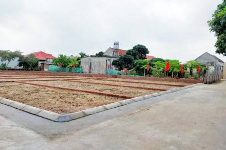 Bán 2 lô liền kề 3MT, đường 4m, có sân đỗ xe riêng, ở Hòa Nghĩa DK