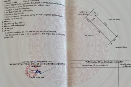 CẦN BÁN TRỤC XÓM KIẾN PHONG ĐỒNG THÁI AN DƯƠNG