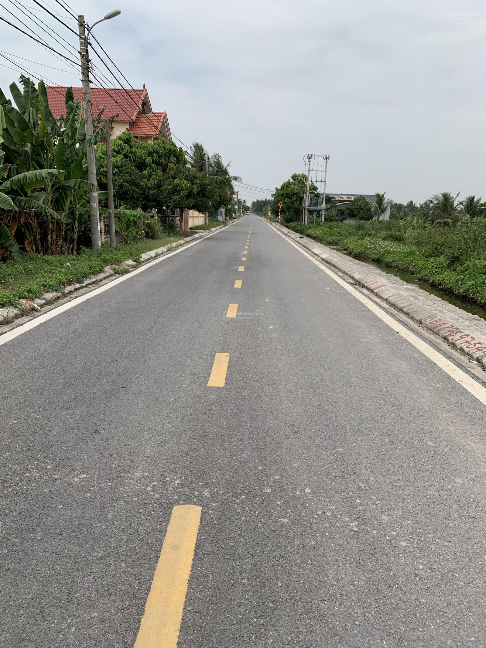 Bán lô đất mặt đường Dân Tiến cách đường cao tốc ven biển 500m.