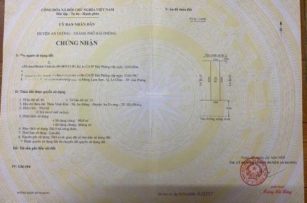 BÁN NHÀ CẤP 4 MẶT ĐƯỜNG MÁNG NƯỚC GẦN NGÃ TƯ CƠ ĐIỆN DT 90M2+ 20M2 LƯU KHÔNG MT 4,7