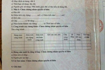 BÁN ĐẤT GIÁ CỰC TỐT ĐỂ ĐẦU TẠI THỊ TRẤN  NÚI ĐÈO