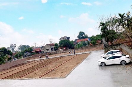 Bán lô đất gần đường 402 P. Hòa Nghĩa Q. Dương Kinh, giá 495tr