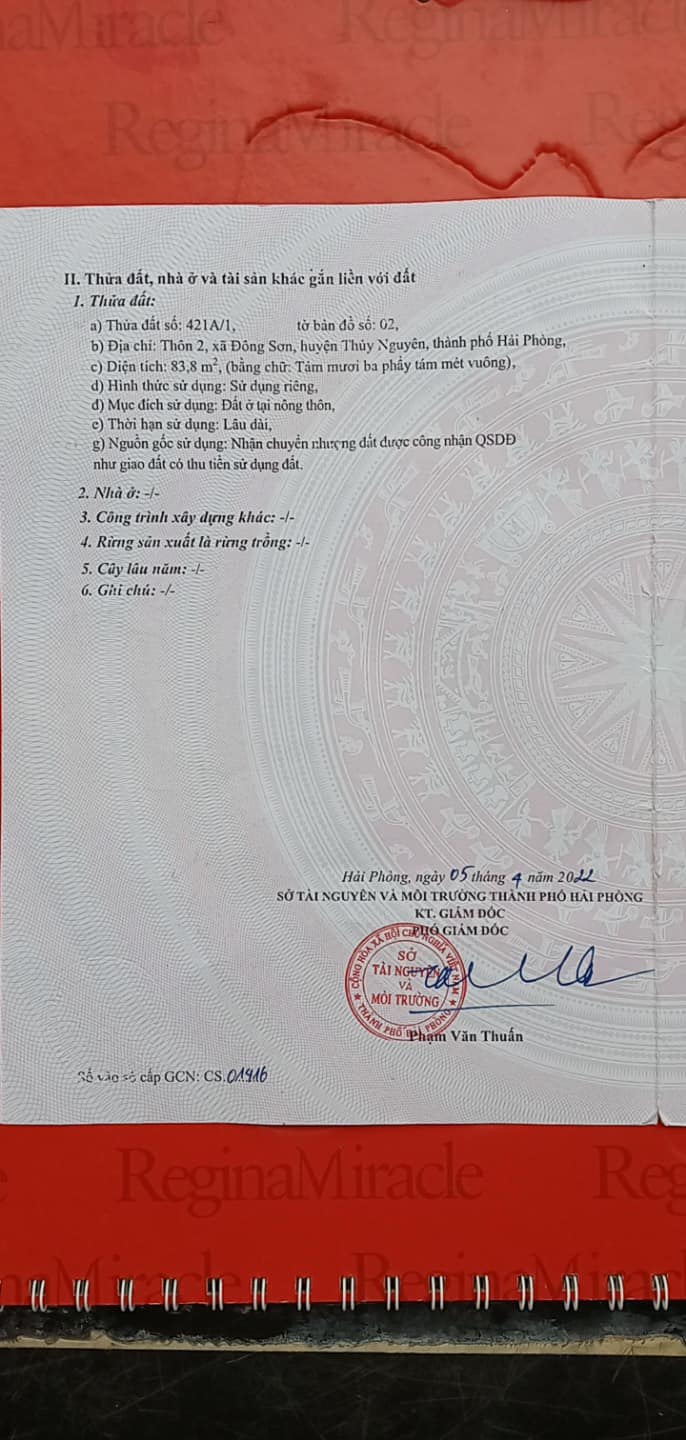 BÁN LÔ ĐẤT ĐẸP GIÁ ÊM