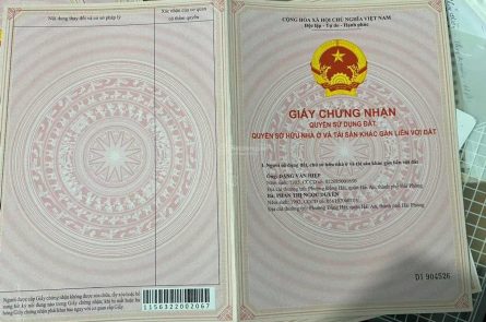 CHÍNH CHỦ BÁN ĐẤT TẠI THỦY ĐƯỜNG, THỦY NGUYÊN.