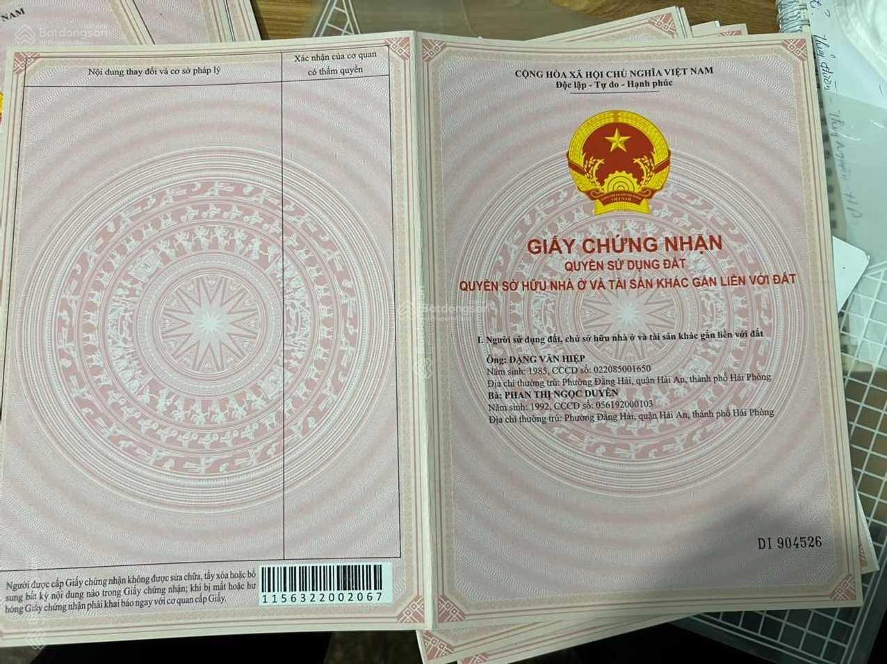 CHÍNH CHỦ BÁN ĐẤT TẠI THỦY ĐƯỜNG, THỦY NGUYÊN.