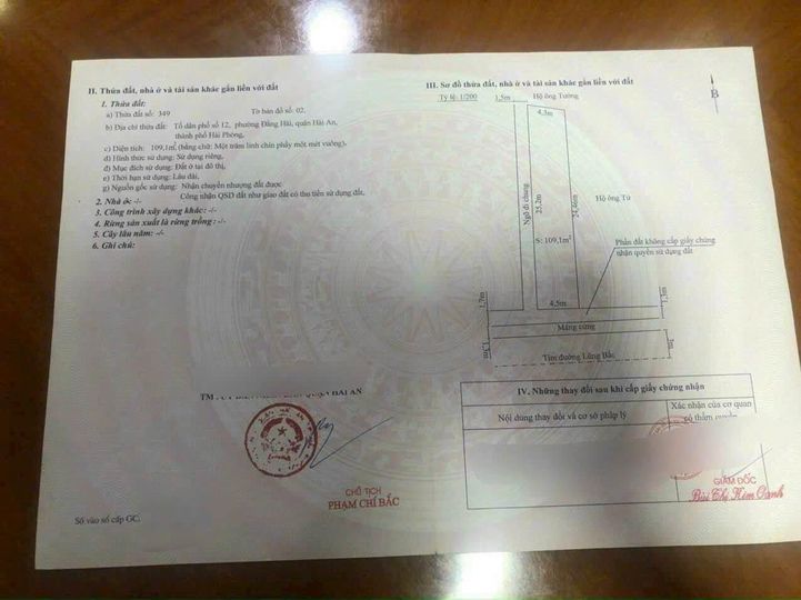 Chính chủ gửi bán Lô Đất Mặt Đường Lũng Bắc, Vị trí đẹp