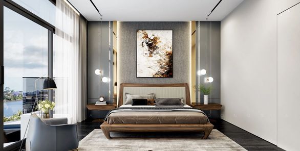bán nhà 3 tầng, mới xây, thiết kế hiện đại, 3P ngủ, đường r4m, ngay Chợ, trường học Nam Sơn